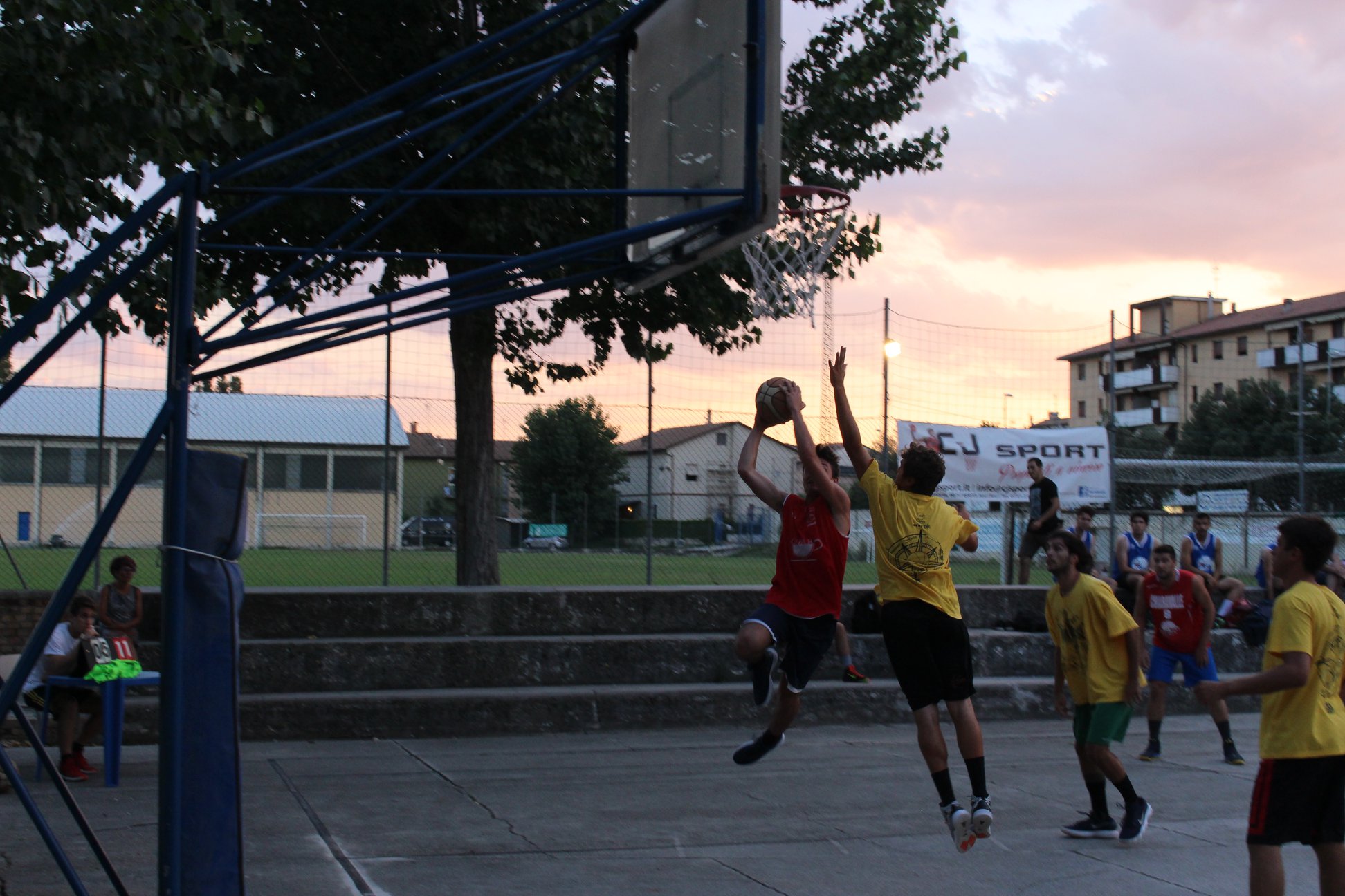 Ballers under SanSeba's sunset